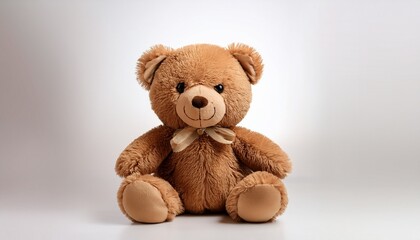 Obraz premium a teddy bear on white background