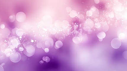 Delicate bokeh in shades of purple and white.