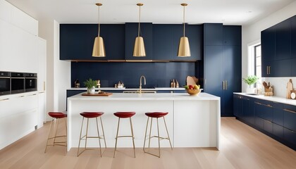 Photo interior modern design room 3d illustration