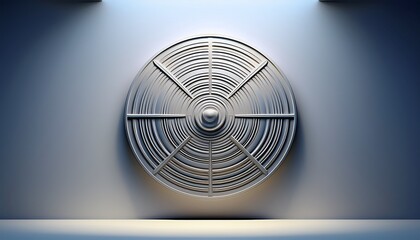 circular shield emblem placed on flat white surface under diffused natural light