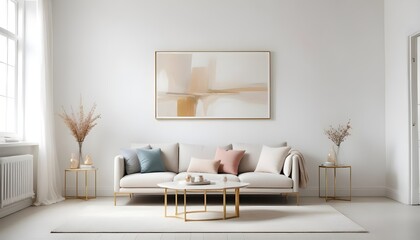 Photo interior modern design room 3d illustration