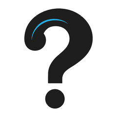Bold Question Mark Icon