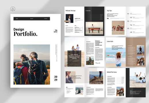 Portfolio Magazine Template