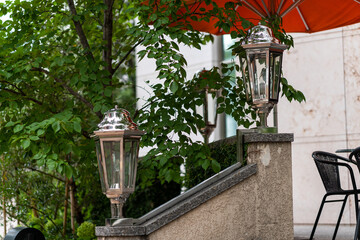 Stylish Outdoor Café Lanterns