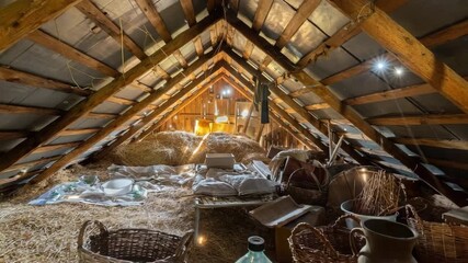 Discover treasures in an old attic filled with memories