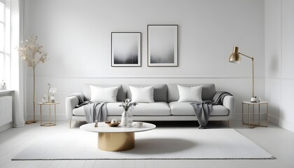 Photo interior modern design room 3d illustration