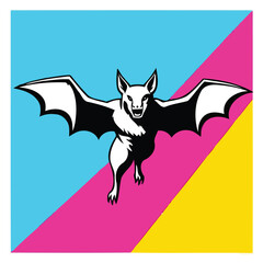 Bats roost in colonies