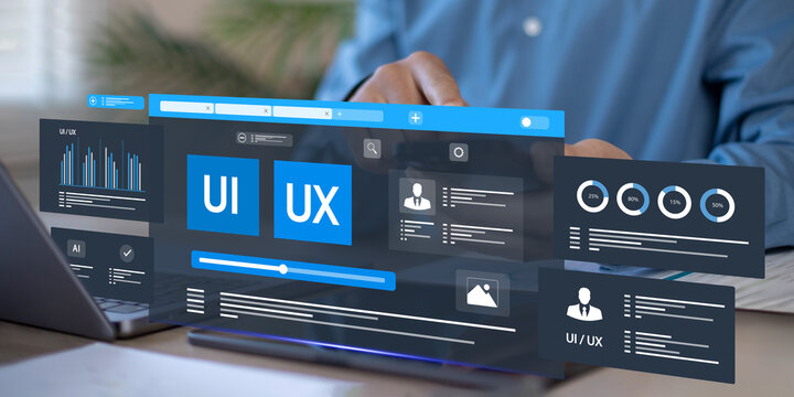 UX developers and UI designers who use web design to develop app interface layouts, future-proof digital development...