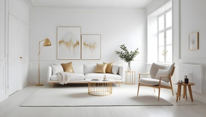 Photo interior modern design room 3d illustration