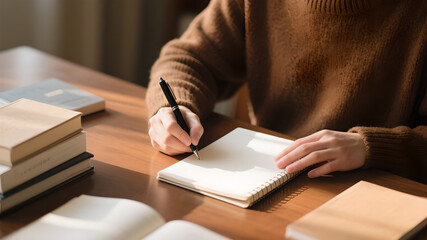 close up of a hand holding a pen