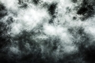 Fototapeta premium A striking and abstract artwork depicting clouds and dark formations