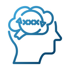 Hypersexual Outline Illustration