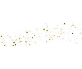 Silver And Gold Celebration Overlay For Winter Events And Cards