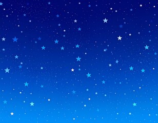 Fototapeta premium Starry night sky background (1)