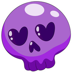 Skull cartoon