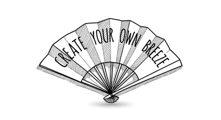 Create Your Breeze Hand Fan