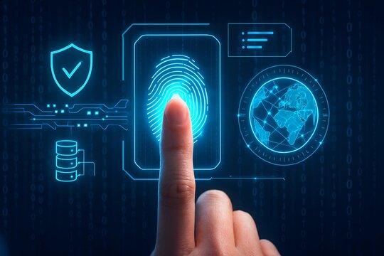Futuristic Biometric Interface for Cybersecurity and Digital Identity