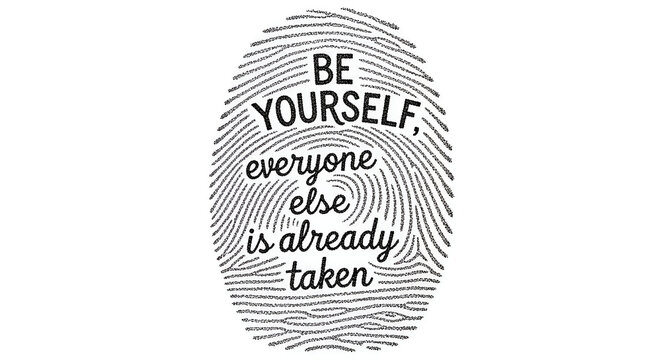 Be Yourself: Unique Fingerprint Design
