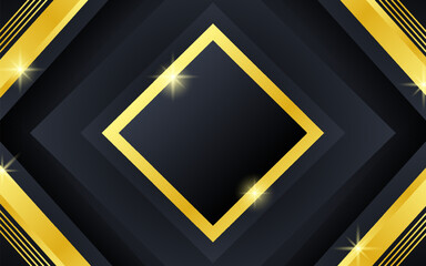 Gradient gold backgrounds with rectangle