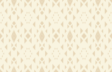 Ethnic abstract ikat art. Aztec ornament print. geometric ethnic pattern seamless  color oriental.  Design for background ,curtain, carpet, wallpaper, clothing, wrapping, Batik, vector illustration.