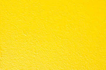 Naklejka premium Yellow color cement wall texture abstract as background.