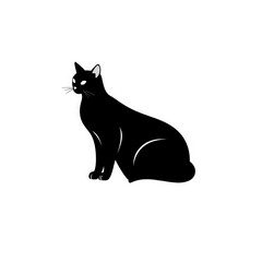 Obraz premium black cat with transparent background PNG and JPEG image