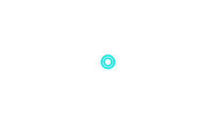 Concentric circle animation, loading symbol isolated PNG with Transparent Background