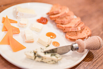 チーズの盛り合わせ