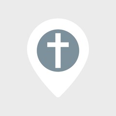 map pointer, church map pointer, church map pointer icon, location pin, navigation, destination pin,map pointer icons.location pin sign, icon,gps pointer icon, location pointer