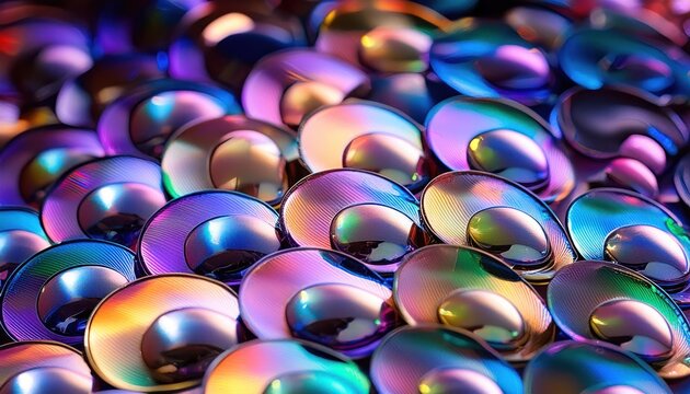 Iridescent High-Resolution Background - Vibrant and Colorful Design