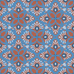  Ikat Seamless  Pattern