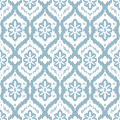  Ikat Seamless  Pattern