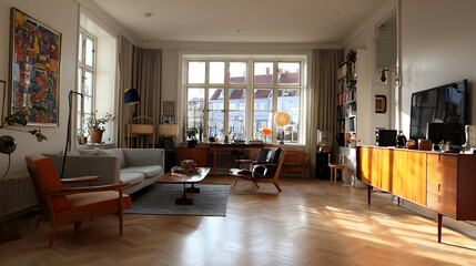 interior of luxury hotel