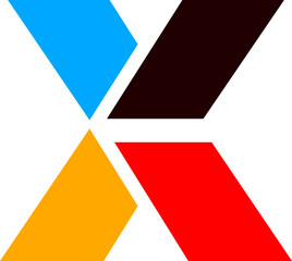  abstract monogram vector logo template