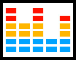  abstract monogram vector logo template