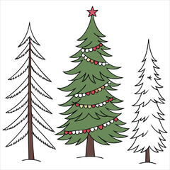 christmas  tree  vector