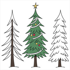 christmas  tree  vector