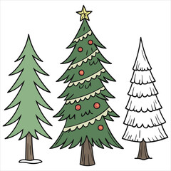christmas  tree  vector
