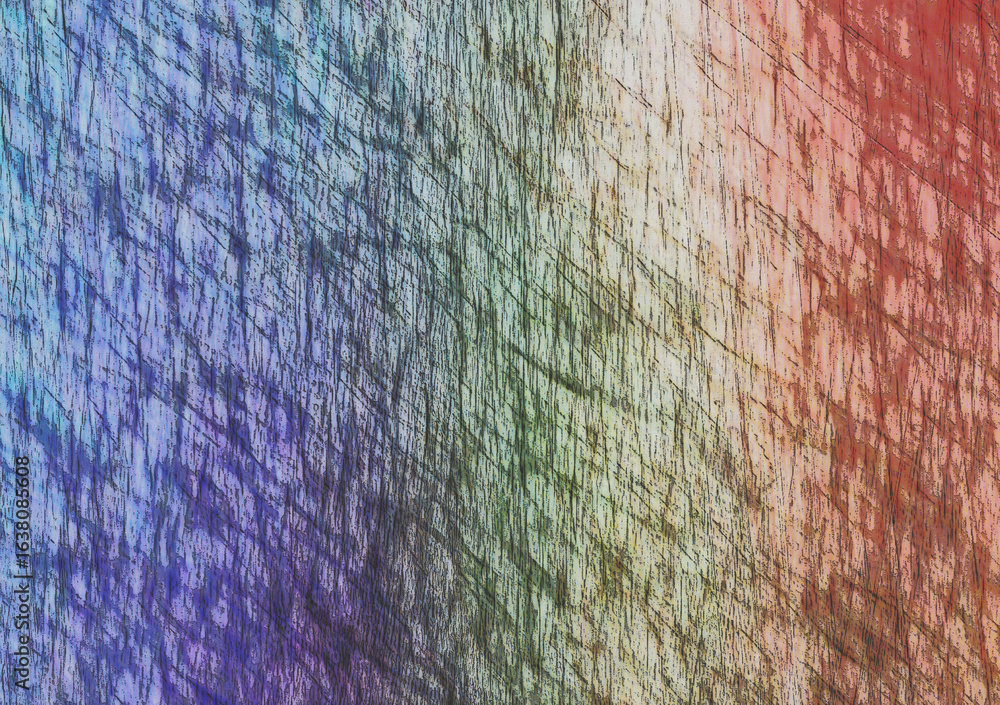 Poster Abstract texture with vibrant multicolored patterns and intricate details