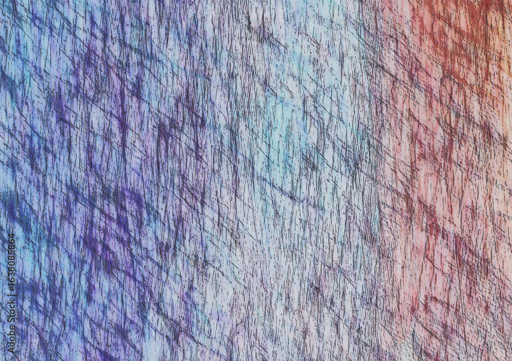 Poster Abstract texture with vibrant multicolored patterns and intricate details