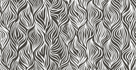 hand drawn abstract  pattern print, zebra print, simple  wavy modern design wallpaper.