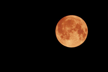 Full Sturgeon Supermoon. A perigean full Moon. August moon. Corn Moon. Harvest Moon.