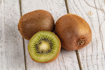 Sweet juicy Kiwi fruit slice
