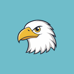 american bald eagle vector illustration