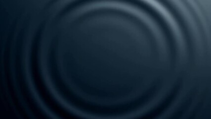 Abstract dark blue concentric ripple pattern - Powered by Adobe