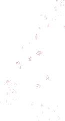 背景透過の桜の花びらイラスト。春や和風デザイン、フレーム装飾に最適なPNG、ベクトル素材。

Transparent background illustration of cherry blossom petals. Perfect PNG and vector material for spring, Japanese-style designs, and frame decorations