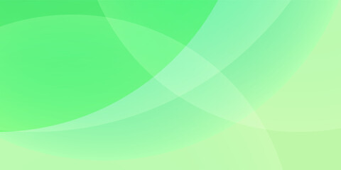 Realistic Green Curved Gradient Abstract Background for Modern Design