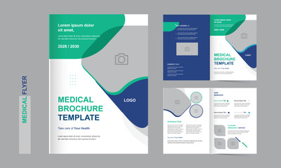 Health Wellness Medical Service Brochure Template creative healthcare brochure