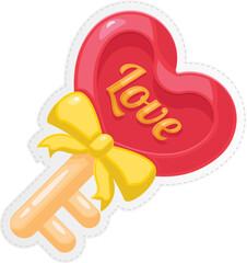 vector illustration of an abstract background with hearts