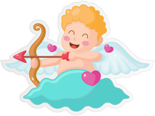 cupid with bow